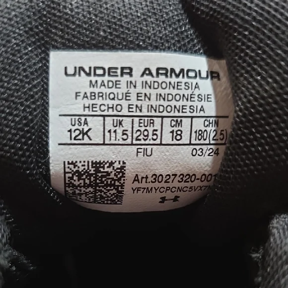 Under Armour Youth Spotlight Franchise 4 RM Football Cleats Black - Picture 8 of 9